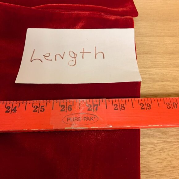 INC womens blazer SZ XL red velvet single breasted vibrant classic quiet luxury - Picture 5 of 9